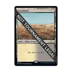 WotC 30th Anniversary Edition Scrubland (R) NM - Image 1