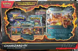 Pokemon TCG Charizard ex Special Collection Box Factory Sealed New - Image 1