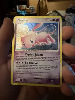 Pokemon Card Secret Wonders Mew 15/132 Rare INSANE Holo Bleed - Image 5