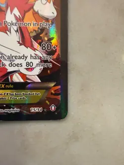 Team Magma’s Groudon EX 15/34 Double Crisis Full Art Pokemon Card 2015 - Image 5