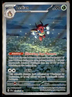 Ledian - Pokemon SV07: Stellar Crown 144/142 - Image 1