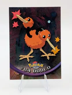 2000 Topps Pokemon Blue Logo: Doduo Foil #84 - NM/LP - Image 1