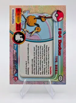 2000 Topps Pokemon Blue Logo: Doduo Foil #84 - NM/LP - Image 2