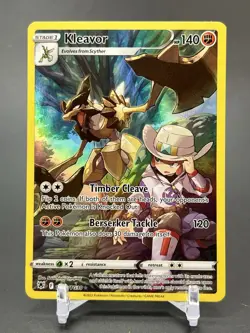 2022 Pokemon Astral Radiance KLEAVOR TG08 Trainer Gallery - Image 1