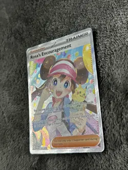 Rosa’s Encouragement 123/088 Pokemon SIR Full Art Perfect Order - Image 3