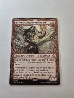 Sarkhan, Dragon Ascendant (0302) (Showcase) Tarkir: Dragonstorm Regular - Image 2