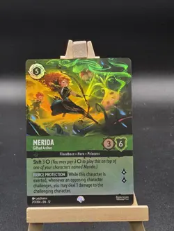 Disney Lorcana TCG Merida Gifted Archer 213/204 Epic Wilds Unknown - Image 1