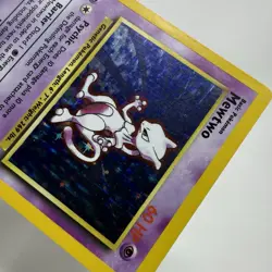 Pokemon Mewtwo 10/102 Holo Rare Base Set Unlimited WOTC 1999 TCG Card - Image 4