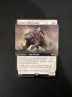 Ainok Strike Leader (Extended Art) Commander: Tarkir: Dragonstorm Regular Mint - Image 1