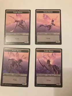 Faerie Rogue Token X4 Secret Lair Drop Regular NM - Image 1