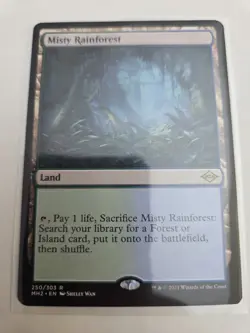 mtg, Misty Rainforest Modern Horizons 2 Regular NM - Image 1