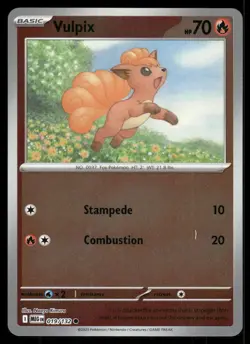 Vulpix 019/132 Common Mega Evolution Pokemon Reverse Holo Near Mint - Image 1