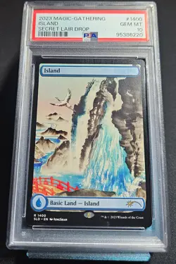 MTG - Island # 1400 - Secret Lair Drop - PSA 10 GEM MiNT - 1 OF 4 - Image 5