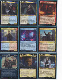 Doctor WHO - MTG - Commander Deck - Sleeved w/ Deck Box - Image 2
