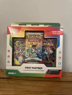 Pokemon TCG: First Partner Illustration Collection Series 1 SEALED - Image 1