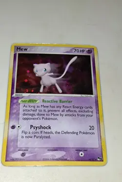 Pokemon Mew 004/017 POP Series 4 Holo - Image 1