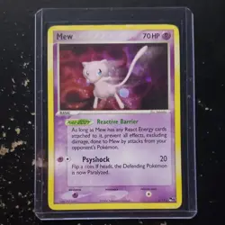 Mew 4/17 POP Series 4 70 HP 2006 Holo Rare English Pokemon TCG Basic - Image 1
