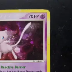 Mew 4/17 POP Series 4 70 HP 2006 Holo Rare English Pokemon TCG Basic - Image 2