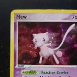 Mew 4/17 POP Series 4 70 HP 2006 Holo Rare English Pokemon TCG Basic - Image 3
