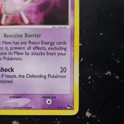 Mew 4/17 POP Series 4 70 HP 2006 Holo Rare English Pokemon TCG Basic - Image 5
