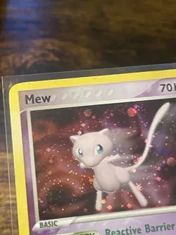 Pokemon TCG Mew 004/017 POP Series 4 Holo Rare 70 HP English Basic - Image 2