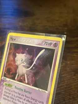 Pokemon TCG Mew 004/017 POP Series 4 Holo Rare 70 HP English Basic - Image 4