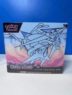 Pokemon Chaos Rising Pokemon Center Elite Trainer Box ETB SEALED **SMALL TEAR!** - Image 1