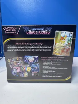 Pokemon Chaos Rising Pokemon Center Elite Trainer Box ETB SEALED **SMALL TEAR!** - Image 4