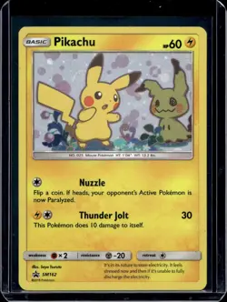 Pokemon SM Promos Pikachu SM162 - Image 1
