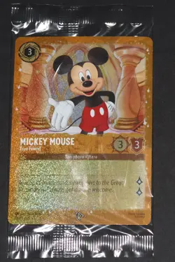 MICKEY MOUSE - True Friend - DISNEY Lorcana PUZZLE PROMO - Glimmer Foil 36/P2 - Image 1