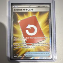 The Pokemon Company Special Red Card 113/086 Chaos Rising Rare Holo EN - Image 1