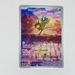 Pokemon Teal Mask Ogerpon, 123, SV: Scarlet & Violet Promo Cards, Full Art Holo - Image 1