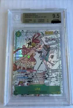 One Piece Eb-03 Uta Manga Rare Card English - Image 1