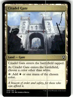 Citadel Gate Commander Legends: Battle for Baldur's Gate Regular MTG NM - Image 1