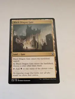 Black Dragon Gate Commander Legends: Battle for Baldur's Gate Regular MTG NM - Image 1