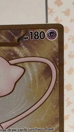 Mew ex 205/165 Scarlet & Violet 151 Metal Gold Pokemon Card TCG - Image 5