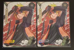 KAYOU NARUTO CCG Series 2 Lot Of 2 NARUTO UZUMAKI PR Promo Cards NRSA-PR-005 - Image 2