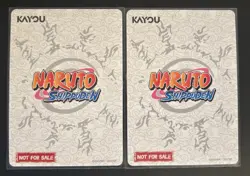 KAYOU NARUTO CCG Series 2 Lot Of 2 NARUTO UZUMAKI PR Promo Cards NRSA-PR-005 - Image 3