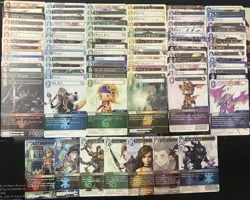 Final Fantasy TCG From Nightmares OPUS 19 XIX Complete Non Foil Set 128 Cards - Image 1
