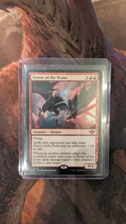 MTG Outlaws of Thunder Junction Terror of the Peaks Mythic 0149 NM Magic - Image 3