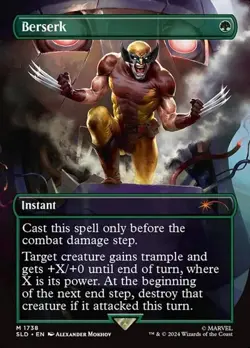 1x Berserk - Extended Art NM Eng MTG - Secret Lair Drop - Image 1