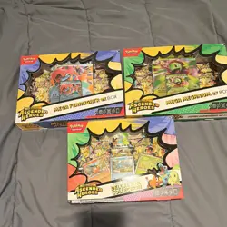 Pokemon TCG Mega Evolution Ascended Heroes 3 Box Lot Feraligatr/Meganium - Image 1