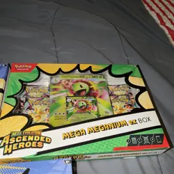 Pokemon TCG Mega Evolution Ascended Heroes 3 Box Lot Feraligatr/Meganium - Image 5