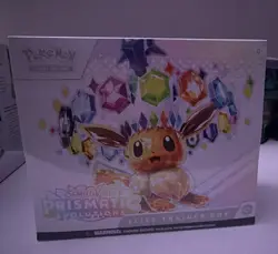 Pokemon TCG Prismatic Evolutions Elite Trainer Box Eevee English 2025 - Image 1