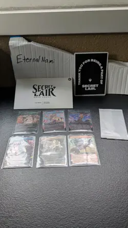 Magic the Gathering Secret Lair City Styles Foil - Opened Unplayed - Image 1