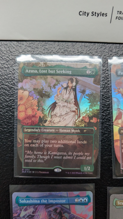Magic the Gathering Secret Lair City Styles Foil - Opened Unplayed - Image 5