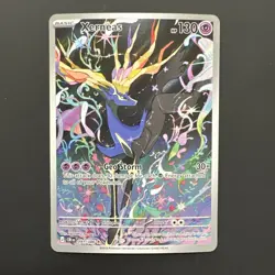 Pokemon TCG Pokemon Xerneas Illustration Rare Full Art Holo 091/086 Chaos Rising - Image 1