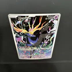 Pokemon TCG Pokemon Xerneas Illustration Rare Full Art Holo 091/086 Chaos Rising - Image 3