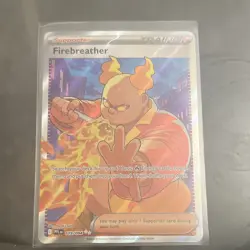 The Pokemon Company Firebreather 119/094 Ultra Rare Full Art Holo Eng 2020 - Image 1