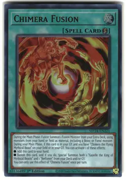 Chimera Fusion 25th Anniversary Tin: Dueling Mirrors MP24-EN221 Yugioh - Image 1